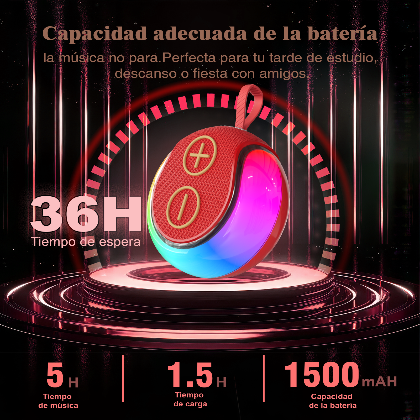 GENGXIN® Bocina Inalambrica  GX-B03 - (Sólo para exhibición)