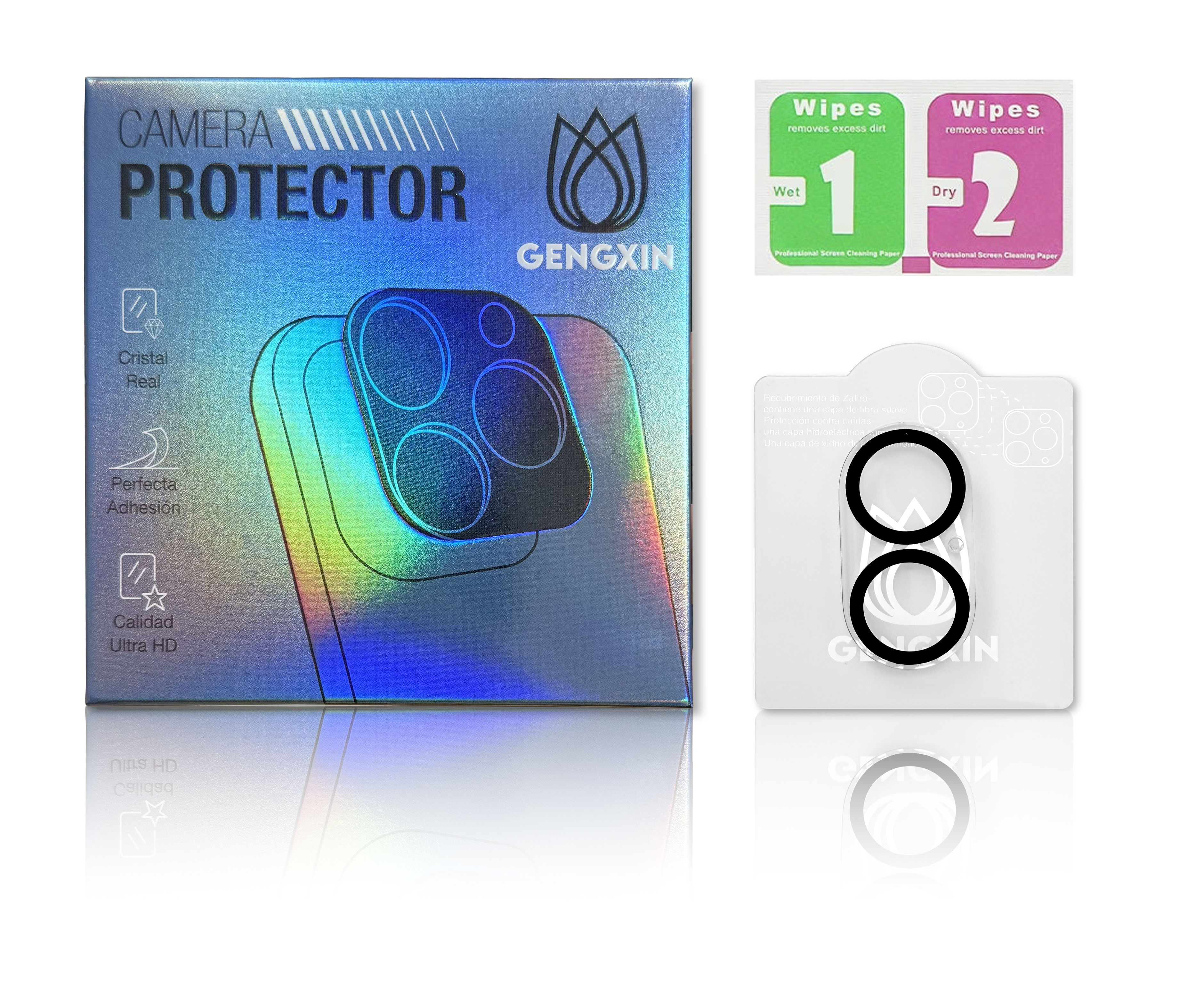 GENGXIN® Mica Para Camara (iPone) -10 piezas - (Sólo para exhibición)