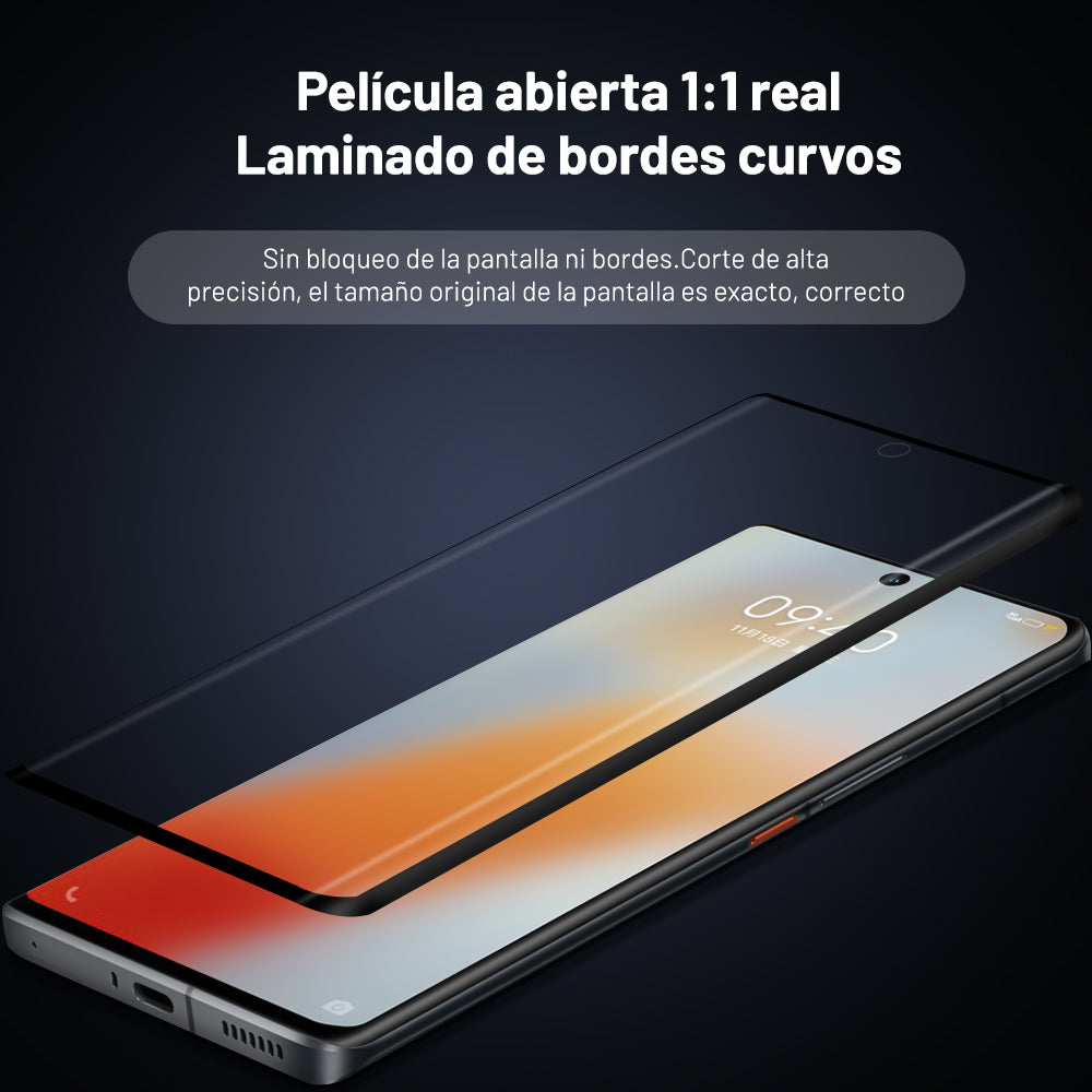 Mica Cristal Curva Completa Para Samsung Galaxy S23 Ultra