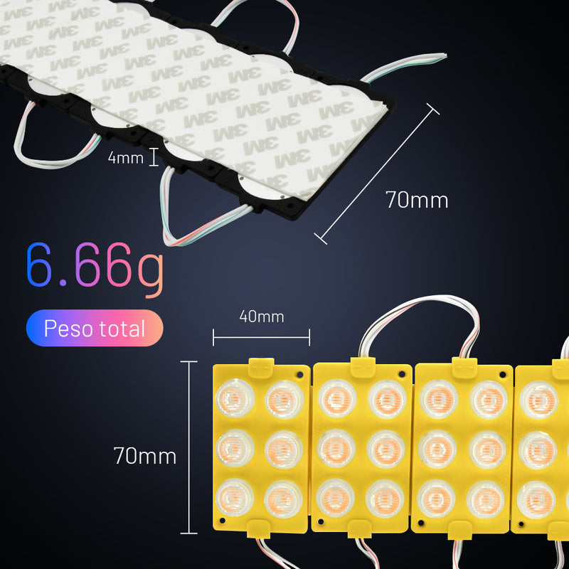 GENGXIN® Módulo LED 17 de 10 pzas ,varios colores